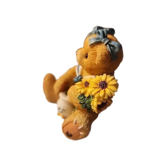 Enesco Cherished Teddies Brown-Eyed Susan 1996 Love Stems From Our Friendship - Picture 2 of 7